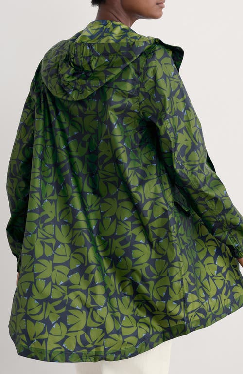 Seasalt Cornwall Pack-it Waterproof Hooded Raincoat In Multi