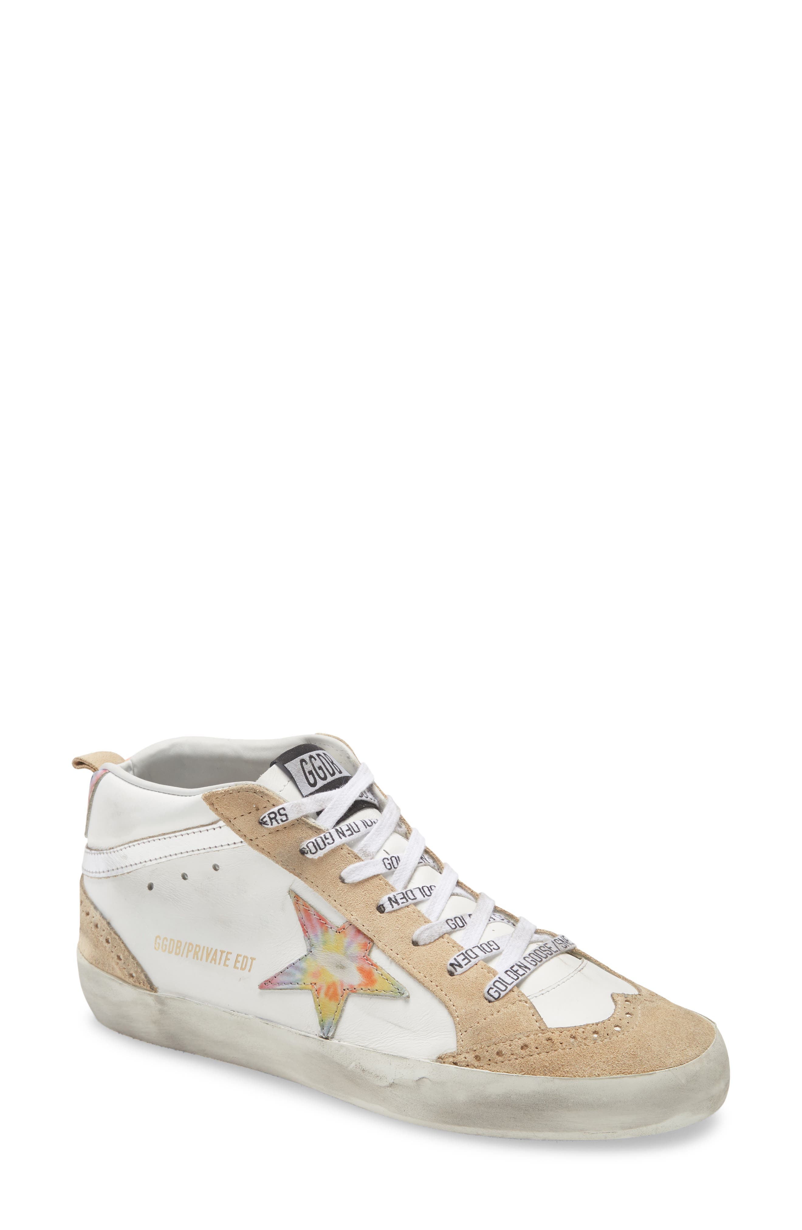 Golden Goose Mid Star Sneaker, Main, color, 