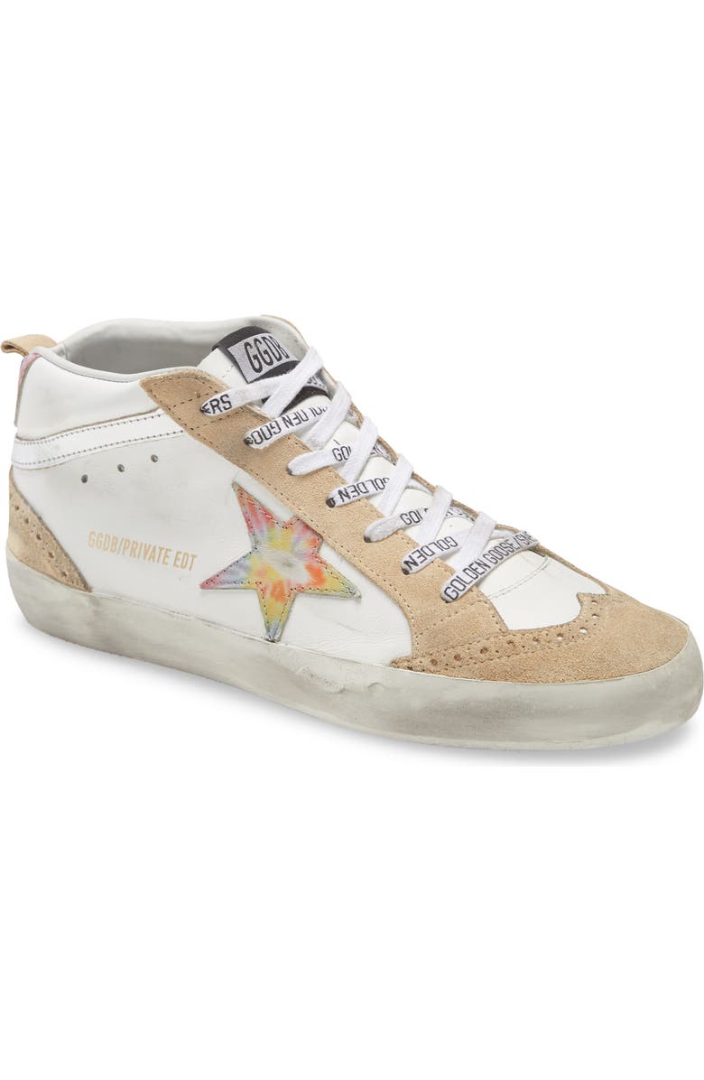 Golden Goose Mid Star Sneaker, Main, color,