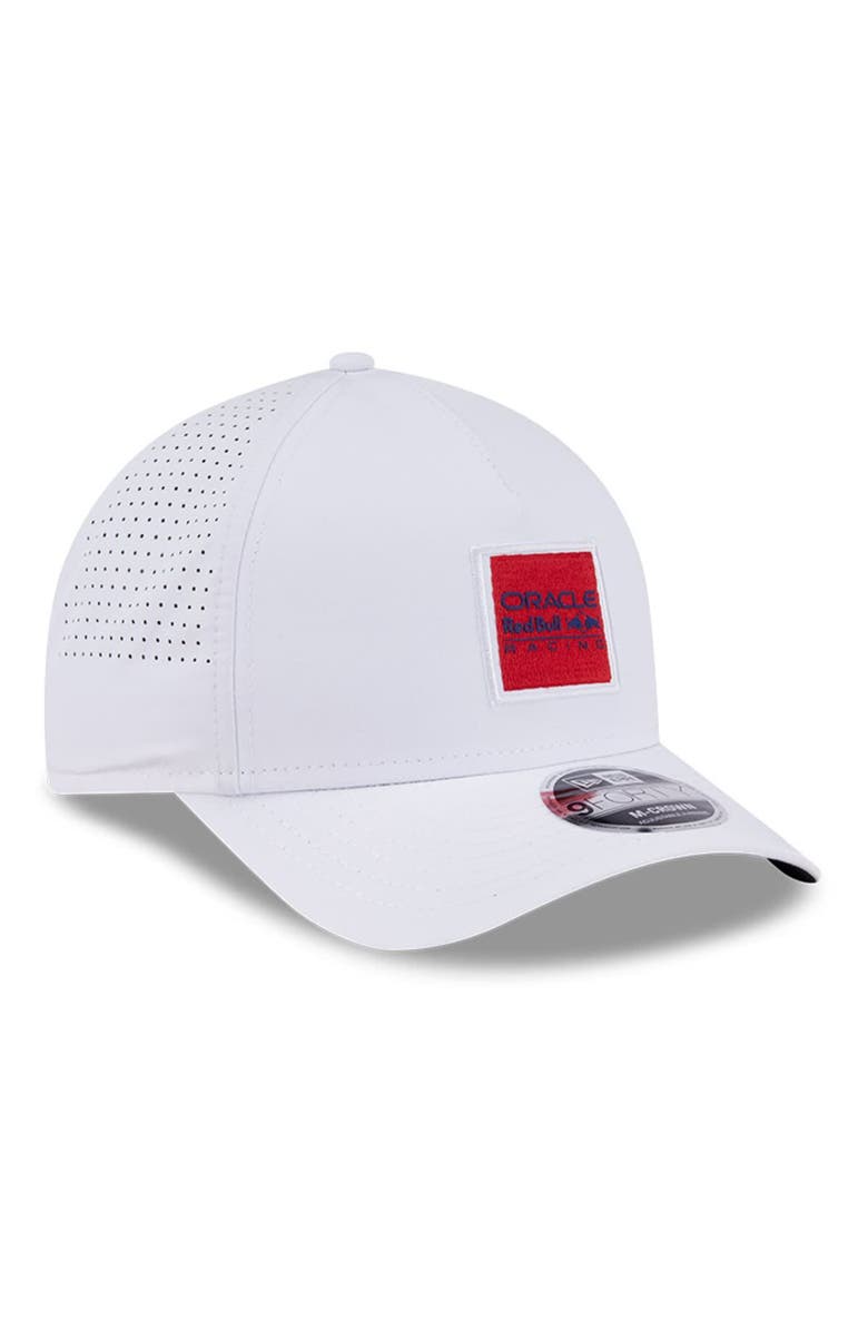 New Era Men's New Era  White Red Bull Racing A-Frame 9FORTY Adjustable Hat, Alternate, color, 