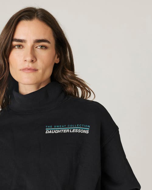 Daughter Lessons Sweatshirt In Black