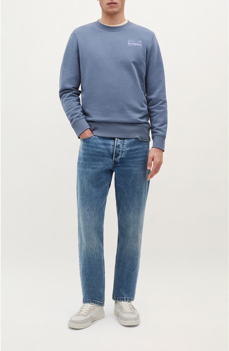 Scalpers New Stroke Sweater, Alternate, color, Blue