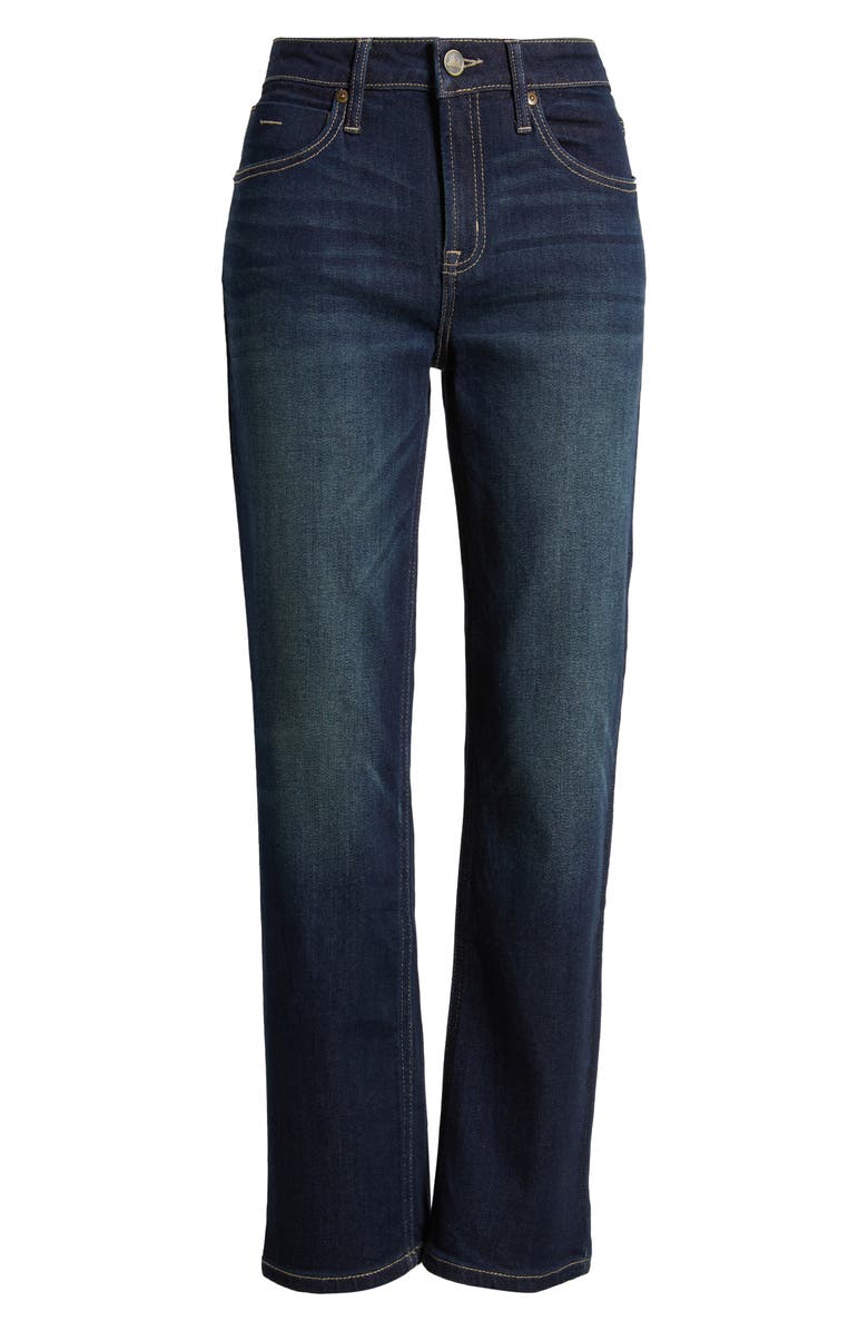 CITY BLUES Dover Straight Leg Jeans, Alternate, color, Dark Whisker Wash