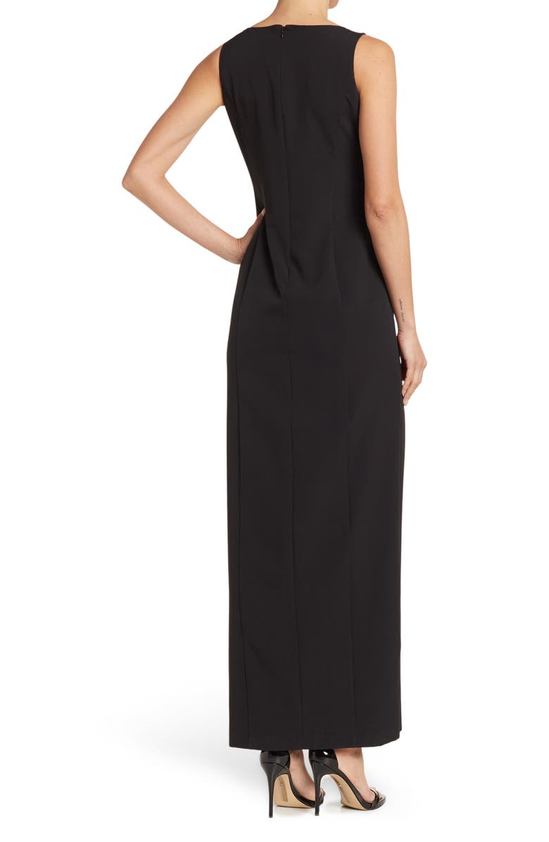 Marina Wrap Cascade Gown, Alternate, color, 
