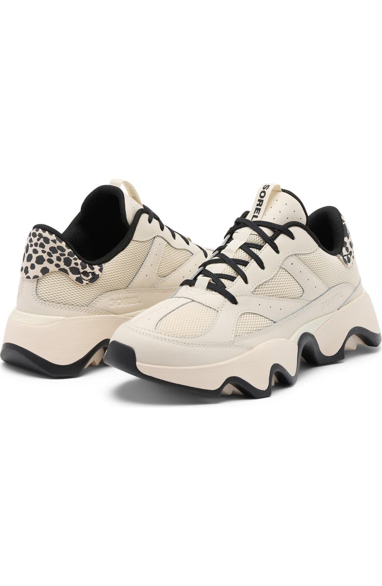SOREL Kinetic Array Sneaker, Alternate, color, Chalk/ Black