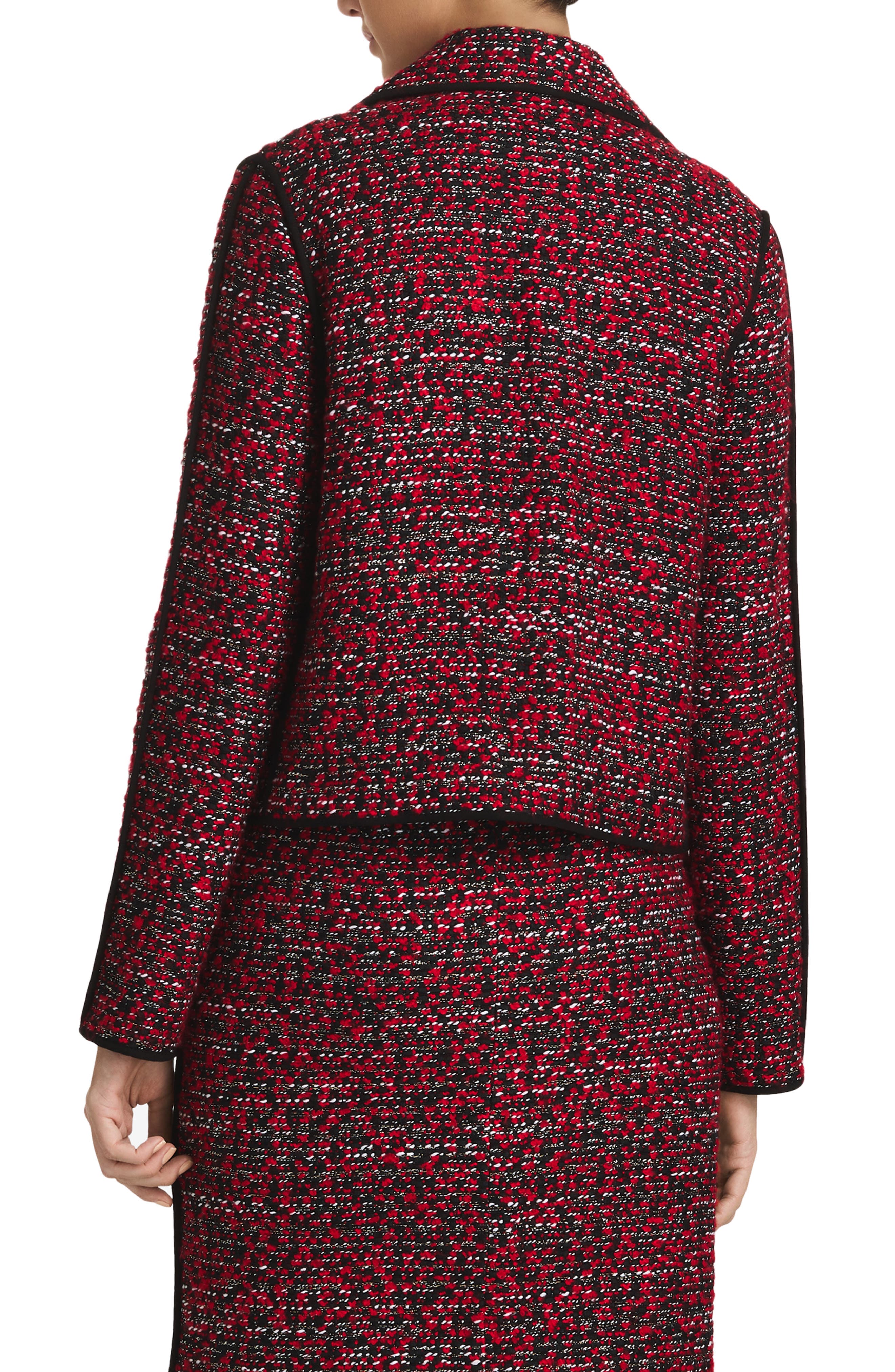 Metallic Bouclette Jacket - image 2