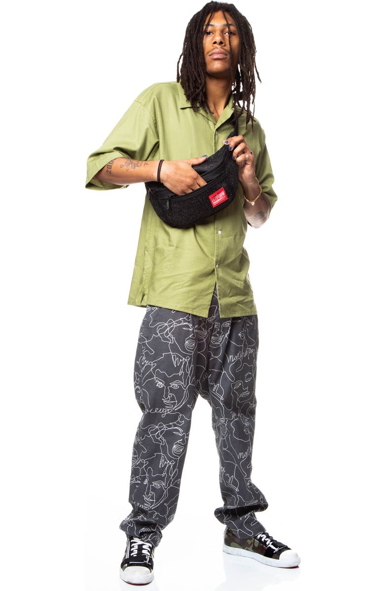 Manhattan Portage Midnight Alleycat Belt Bag, Alternate, color, Black