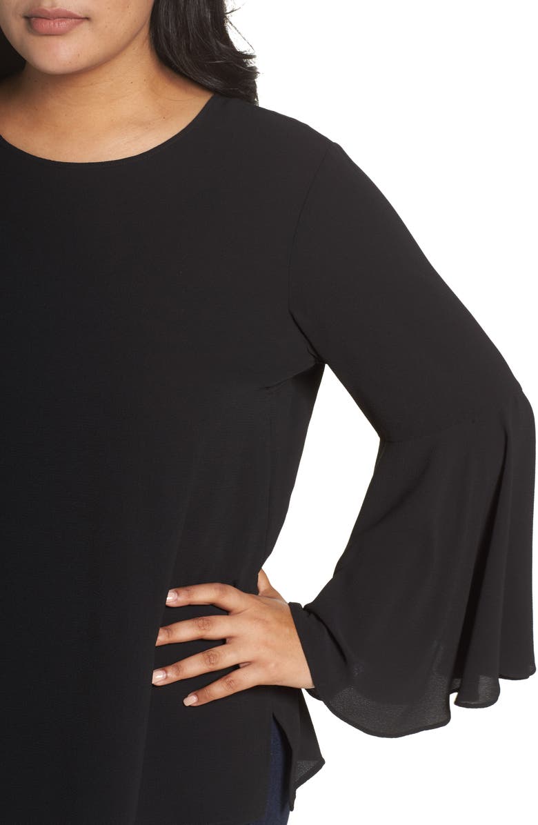 Vince Camuto Bell Sleeve Blouse, Alternate, color, 
