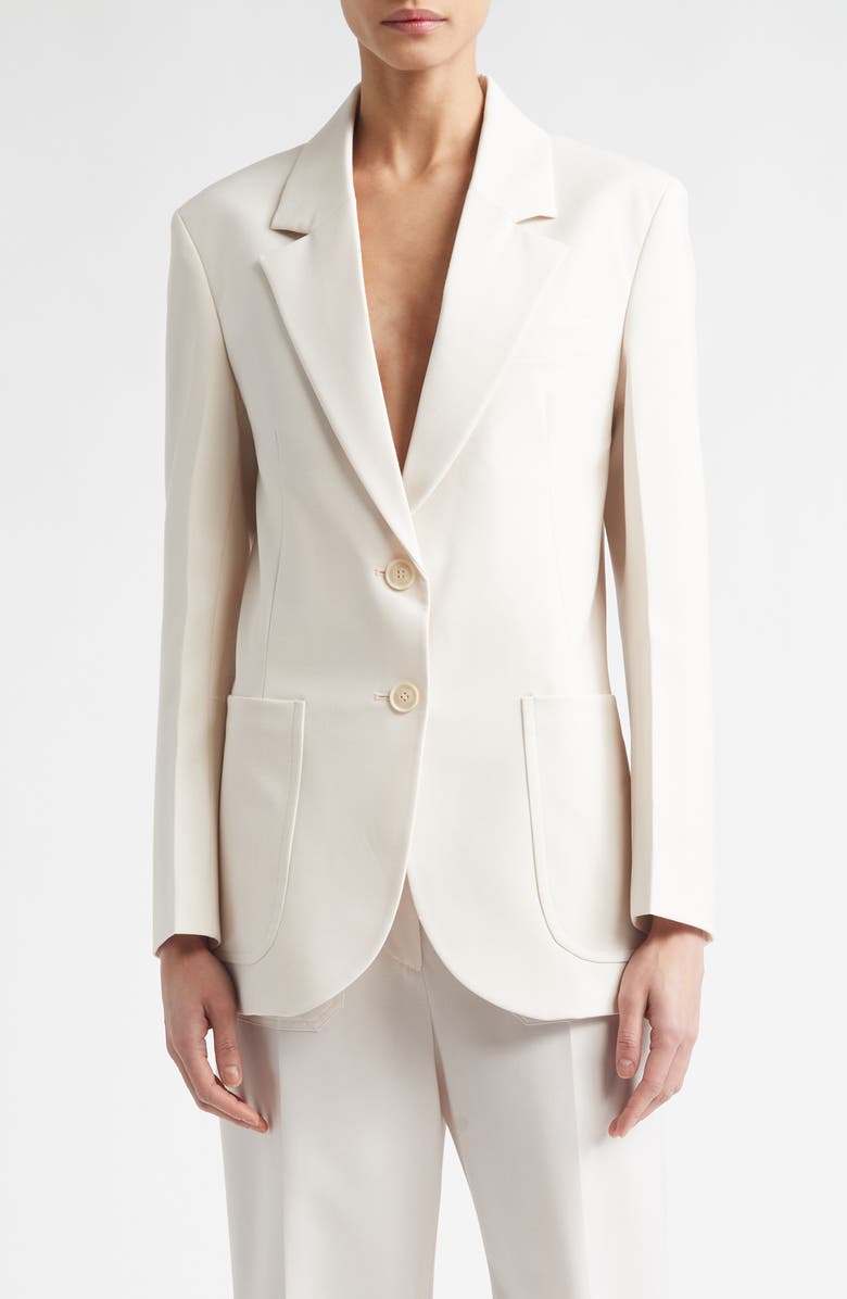 Victoria Beckham Katherine Jacket, Main, color, Bone