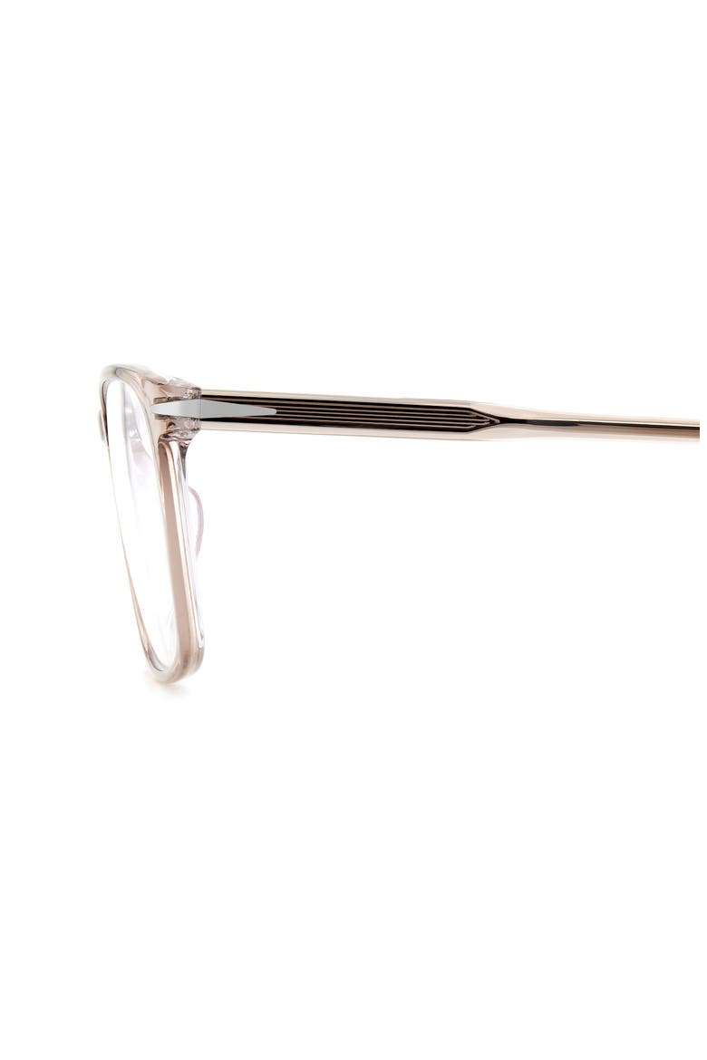57mm Rectangular Optical Glasses, Alternate, color, BEIGE CRYSTAL