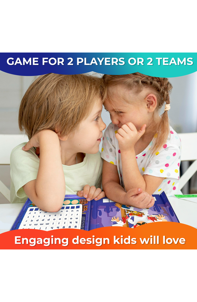 Quokka Magnetic Travel Games Collection for Kids, Alternate, color, Hangman