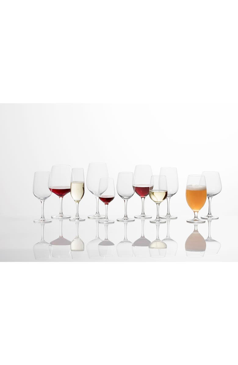 Schott Zwiesel Congresso Set of 6 Champagne Flute Glasses, Alternate, color, Clear
