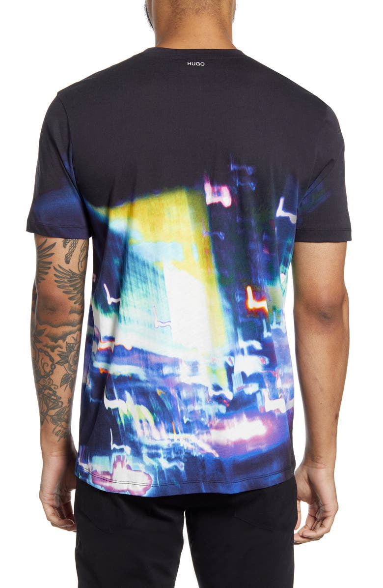 HUGO Ducy Graphic Tee, Alternate, color,