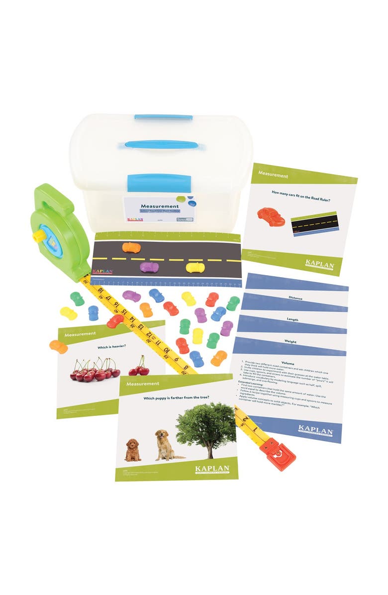 Kaplan Early Learning Company Measurement School Readiness Math Toolbox, Main, color, Multicolored