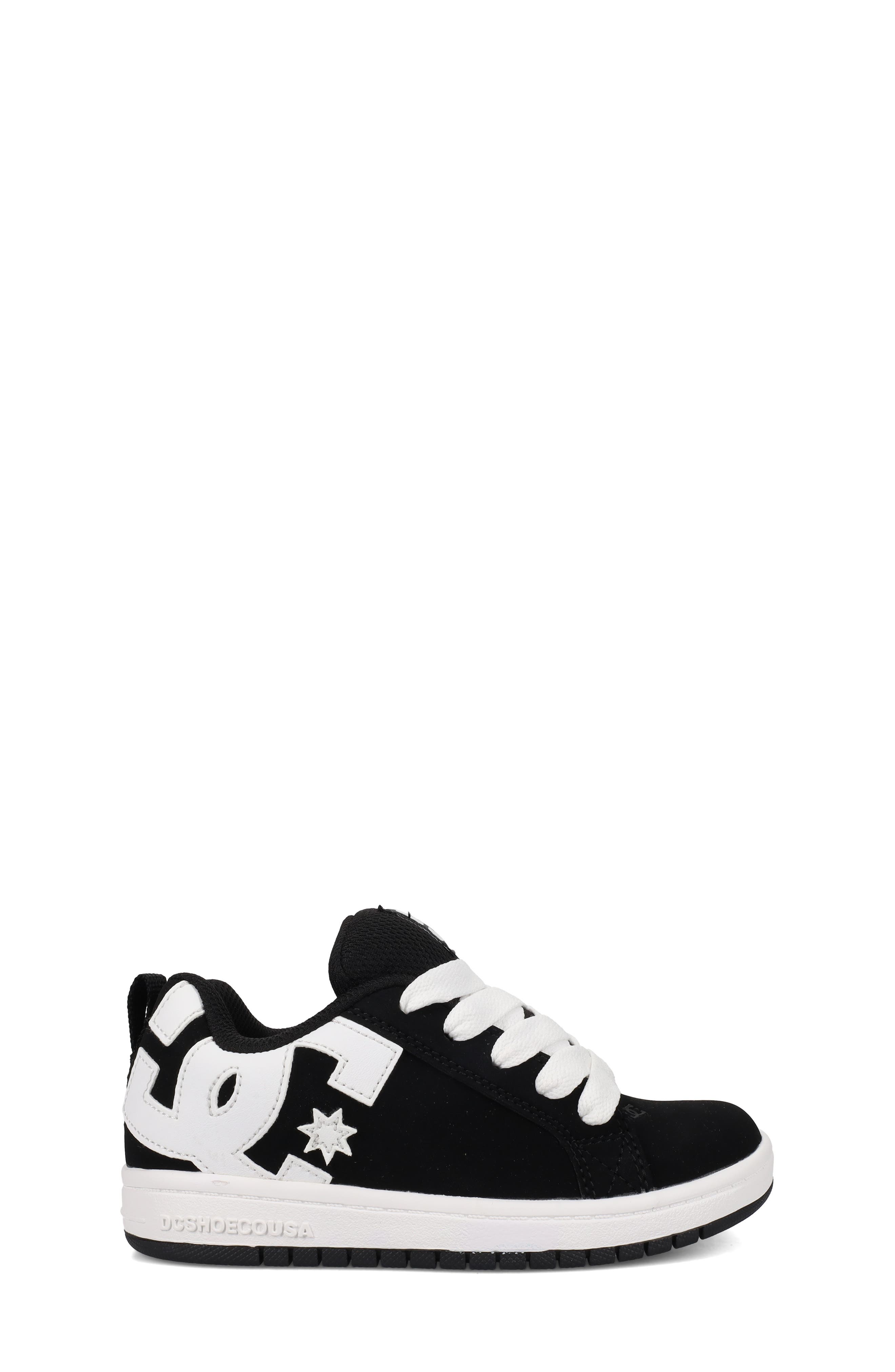 Kids' Court Graffik Sneaker, Alternate, color, BLACK/ WHITE