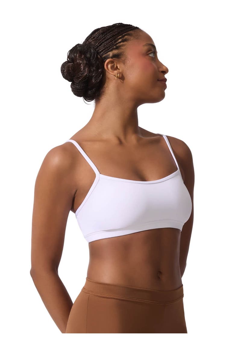 Team Basics Camisole Bra Top, Alternate, color, white