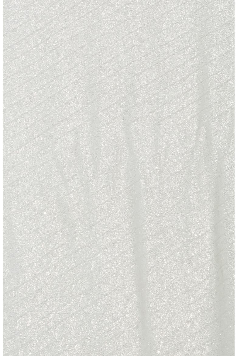 Wide Pleated Scarf, Alternate, color, LIGHT SILVER
