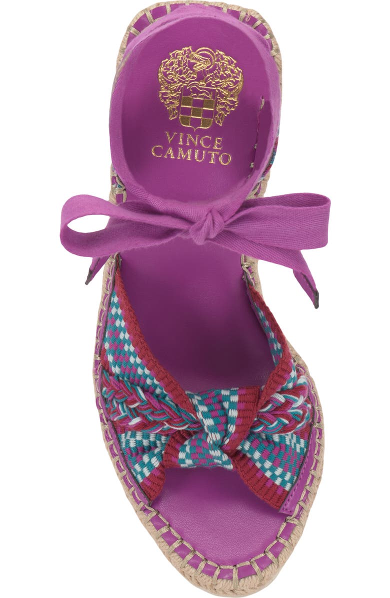 Vince Camuto Bealie Platform Wedge Sandal, Alternate, color, Orchid Multi