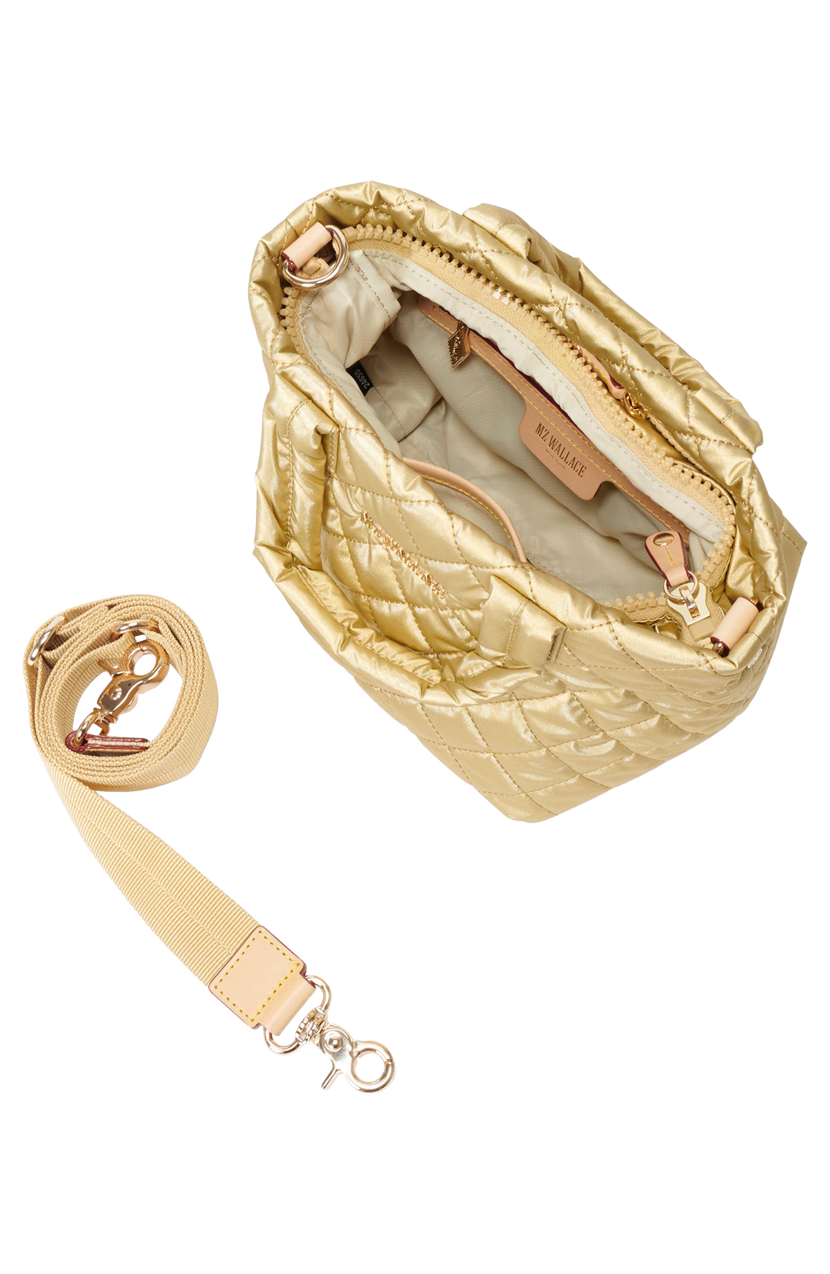 MZ Wallace Micro Metro Deluxe Quilted Nylon Tote, Alternate, color, 