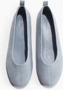 H&M Suede Ballet Flats