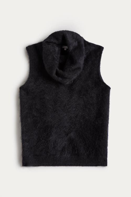 Naked Cashmere Chiara Sleeveless Turtleneck Sweater In Black