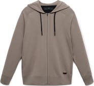 MANGO Theromoregulated Zip-Up Hoodie