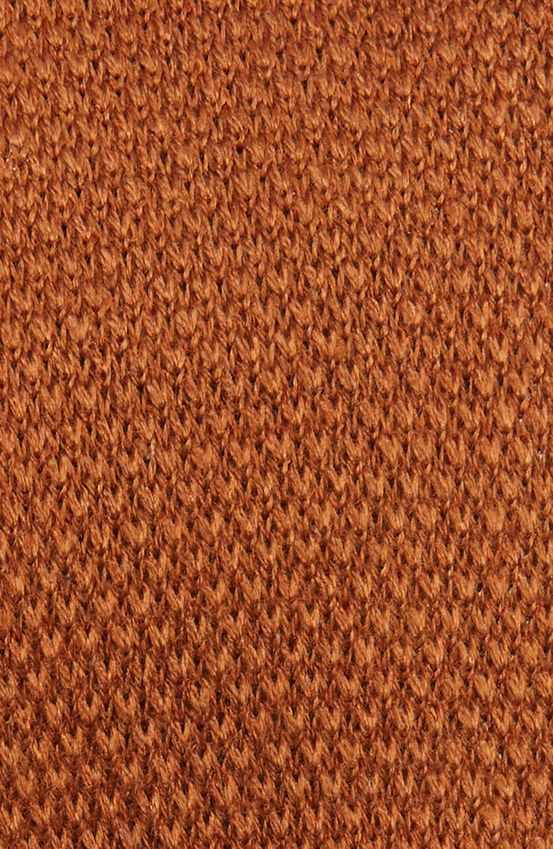 ZEGNA TIES Oasi Linen Knit Tie, Alternate, color, Foliage