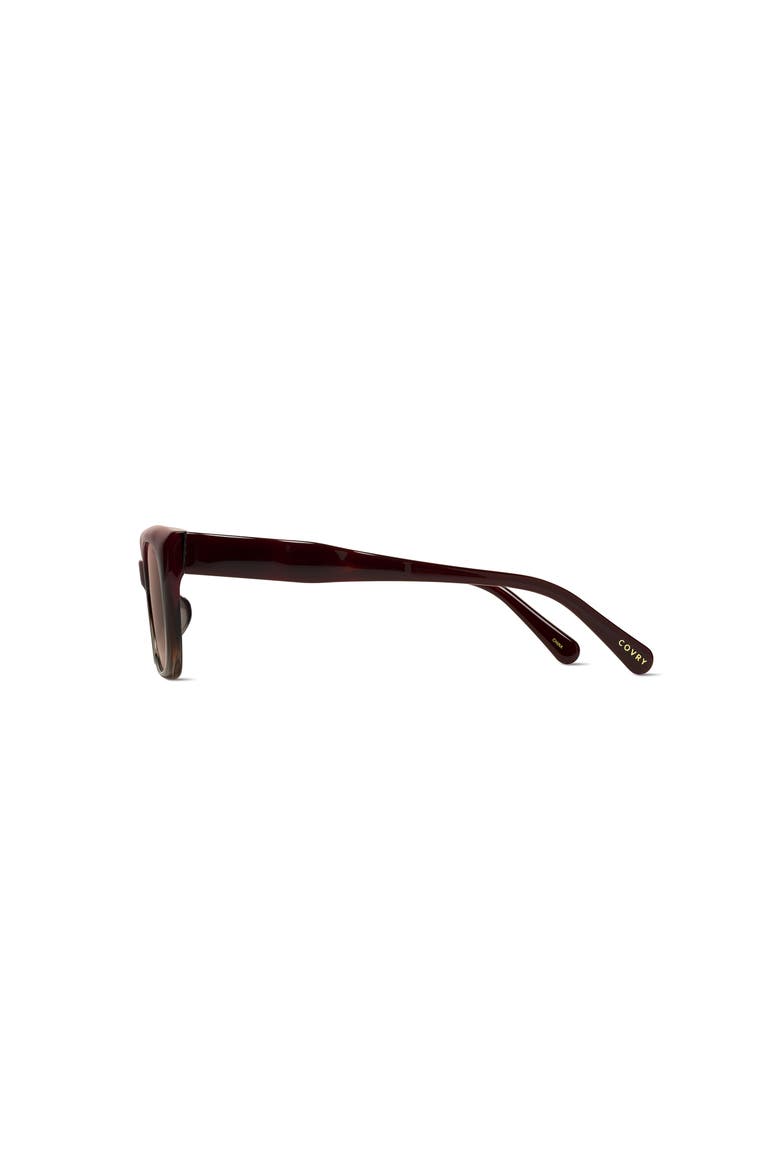Shaula Sunglasses, Alternate, color, Bordeaux