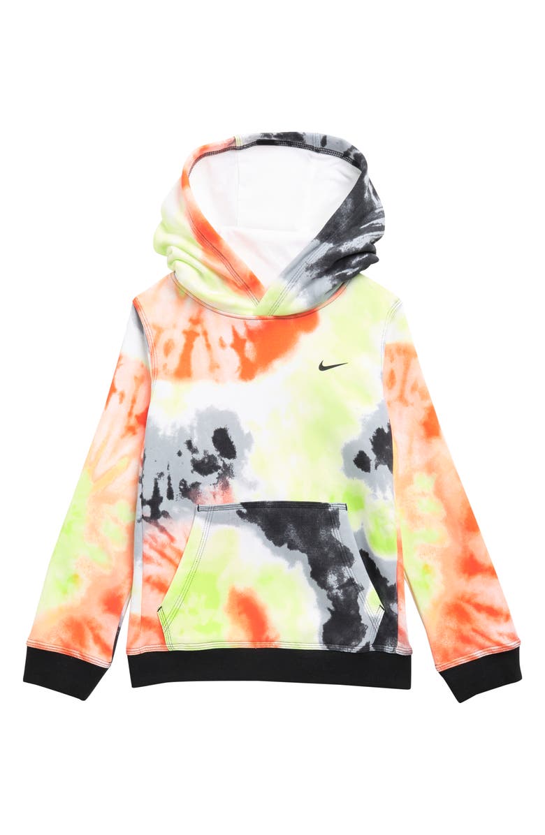 Nike Kids' Tie Dye Hoodie, Main, color, 