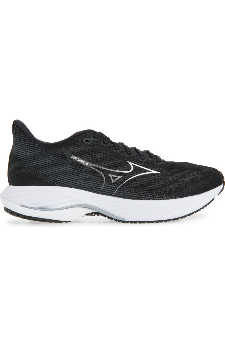 Mizuno Wave Runner 28 Running Shoe, Alternate, color, Black-Silver