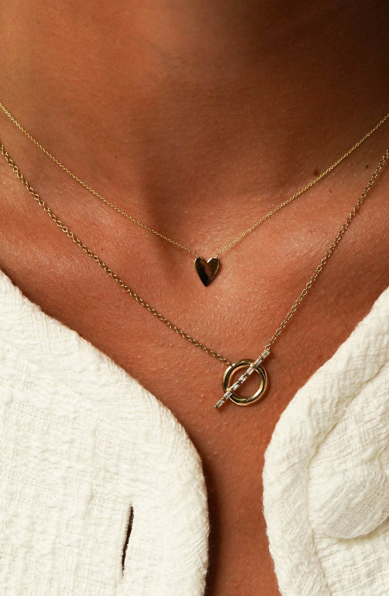 Dana Rebecca Designs DRD Heart Necklace, Alternate, color, 