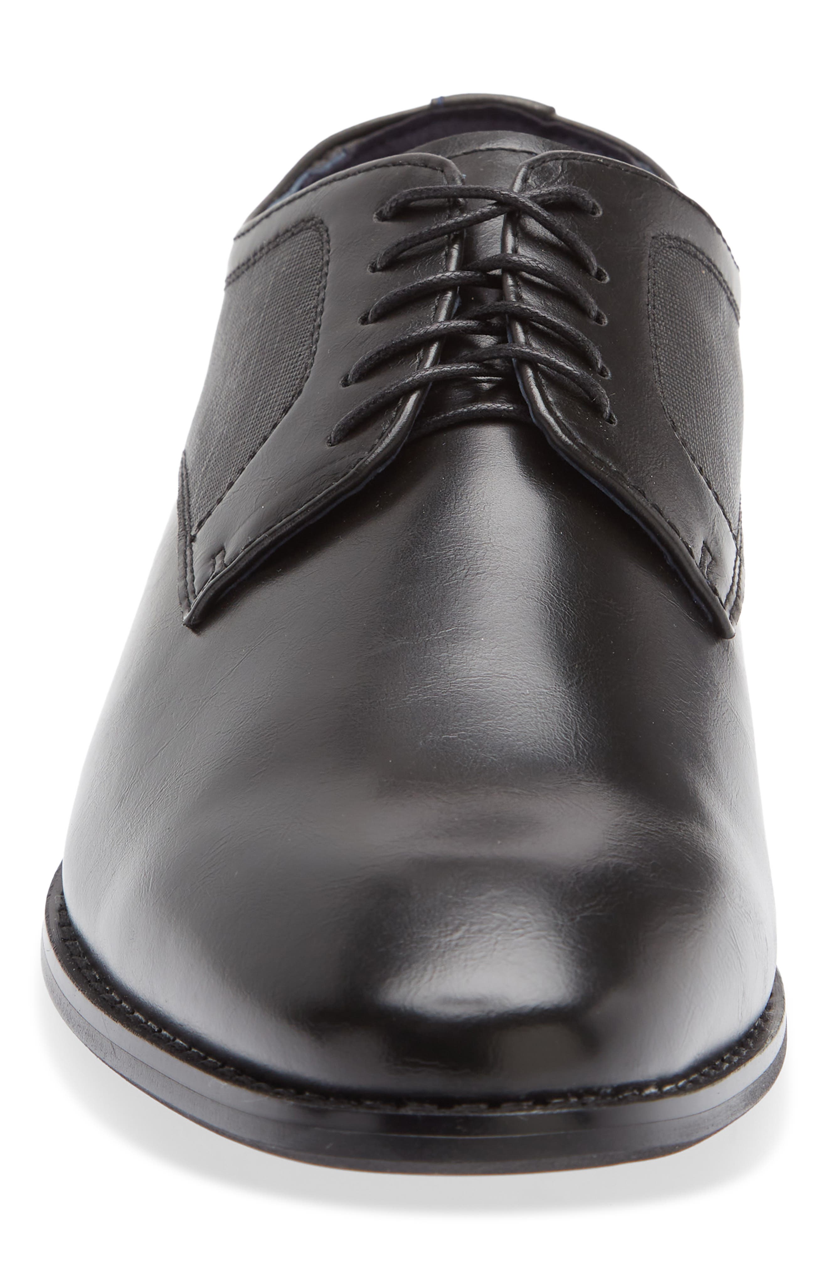 Steve Madden Sarge Derby, Alternate, color, Black
