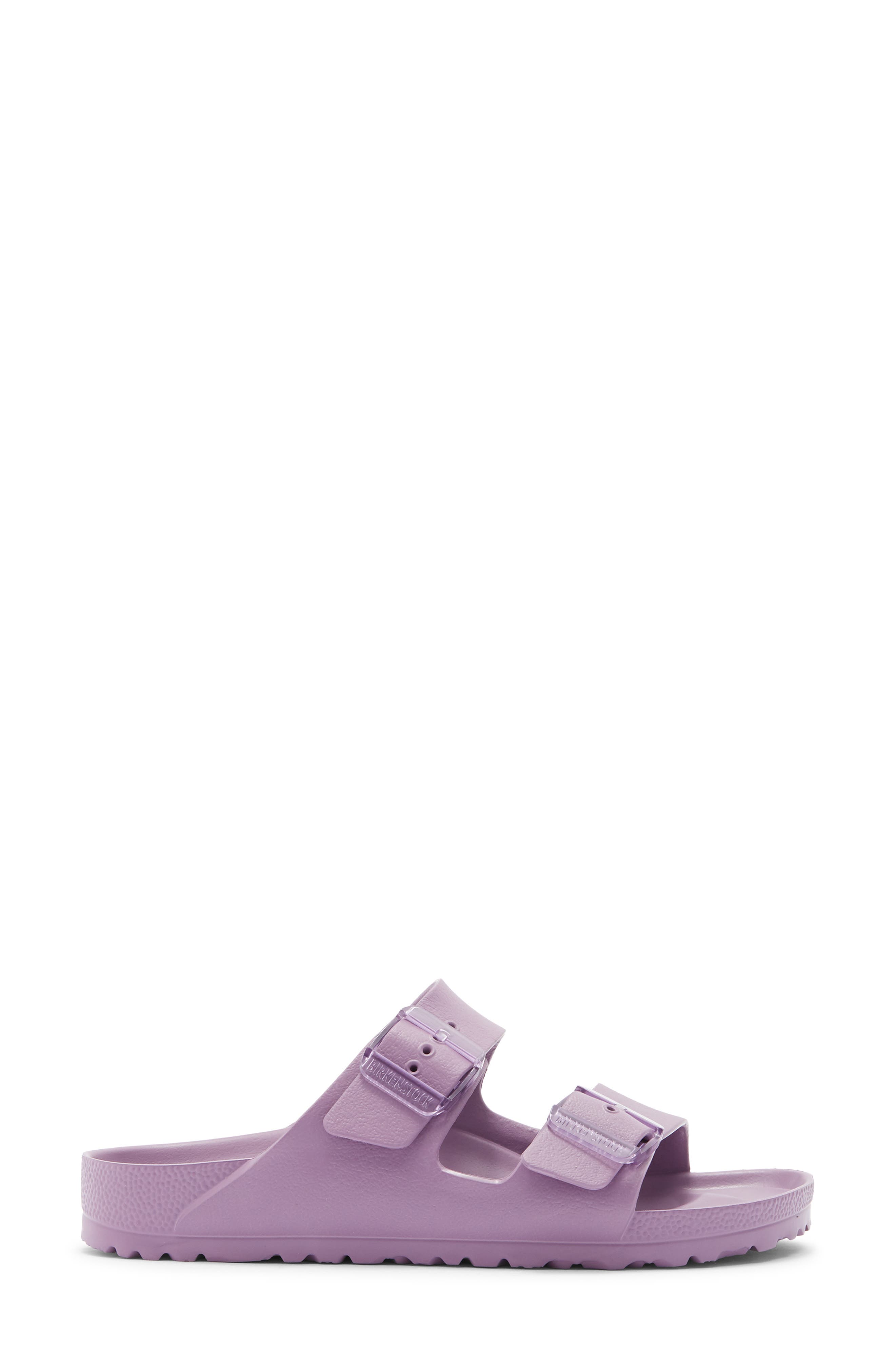 Birkenstock Arizona Essentials Stealth Buckle Slide Sandal, Alternate, color, Mauve
