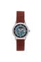 Protégé Leather-Band Watch w/Date