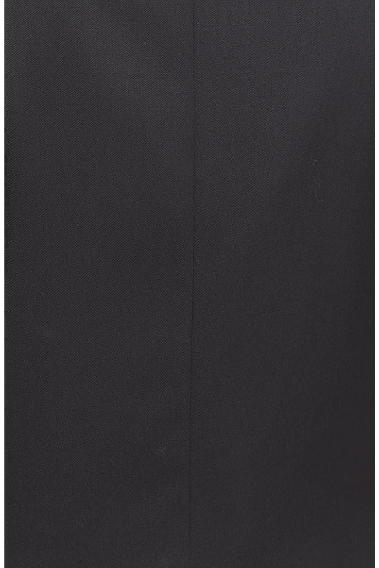 Classic Fit Loro Piana Wool Notch Lapel Tuxedo, Alternate, color, BLACK