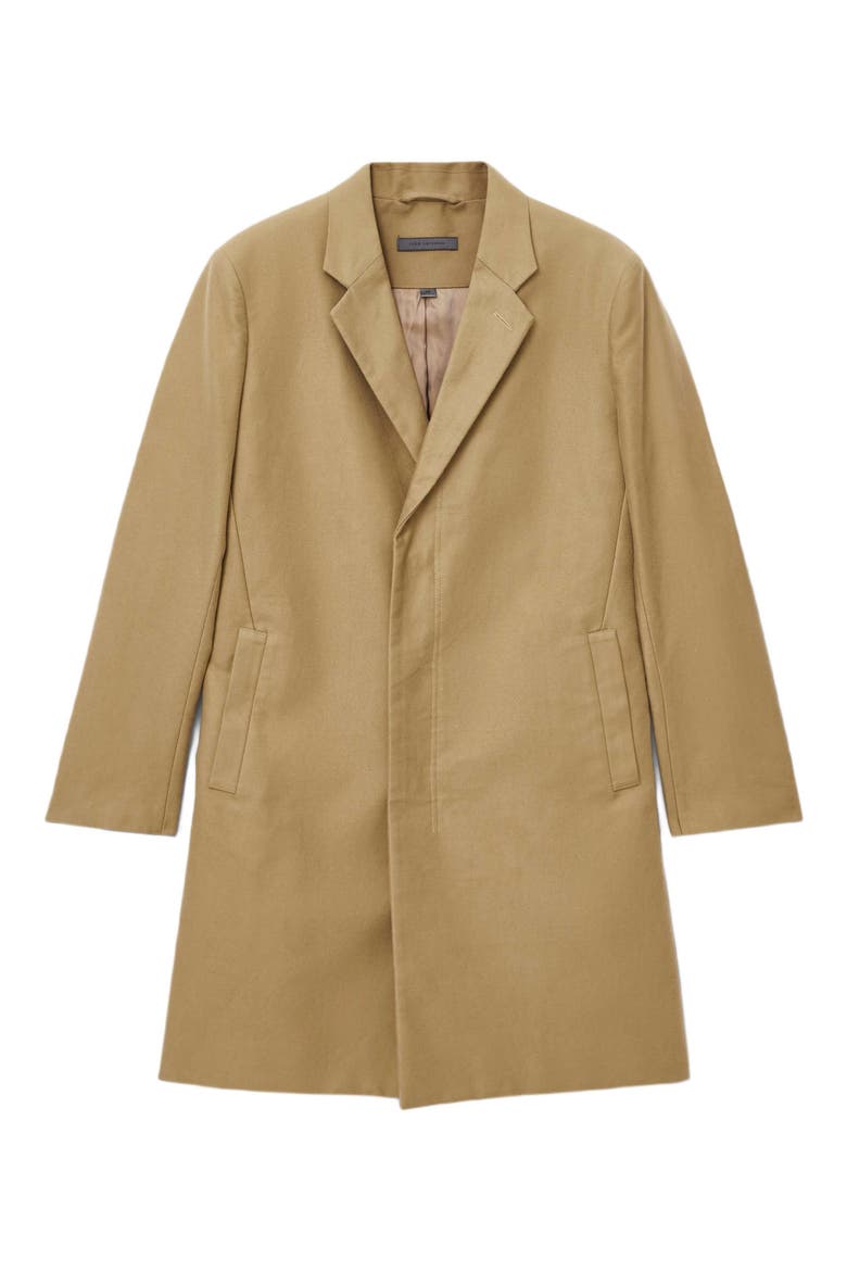 Rhett Moleskin Coat, Alternate, color, DARK TAN