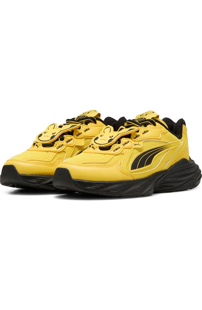 PUMA x POKÉMON Kids' Fade Nitro Pikachu Sneaker, Main, color, Energizing Yellow/ Puma Black