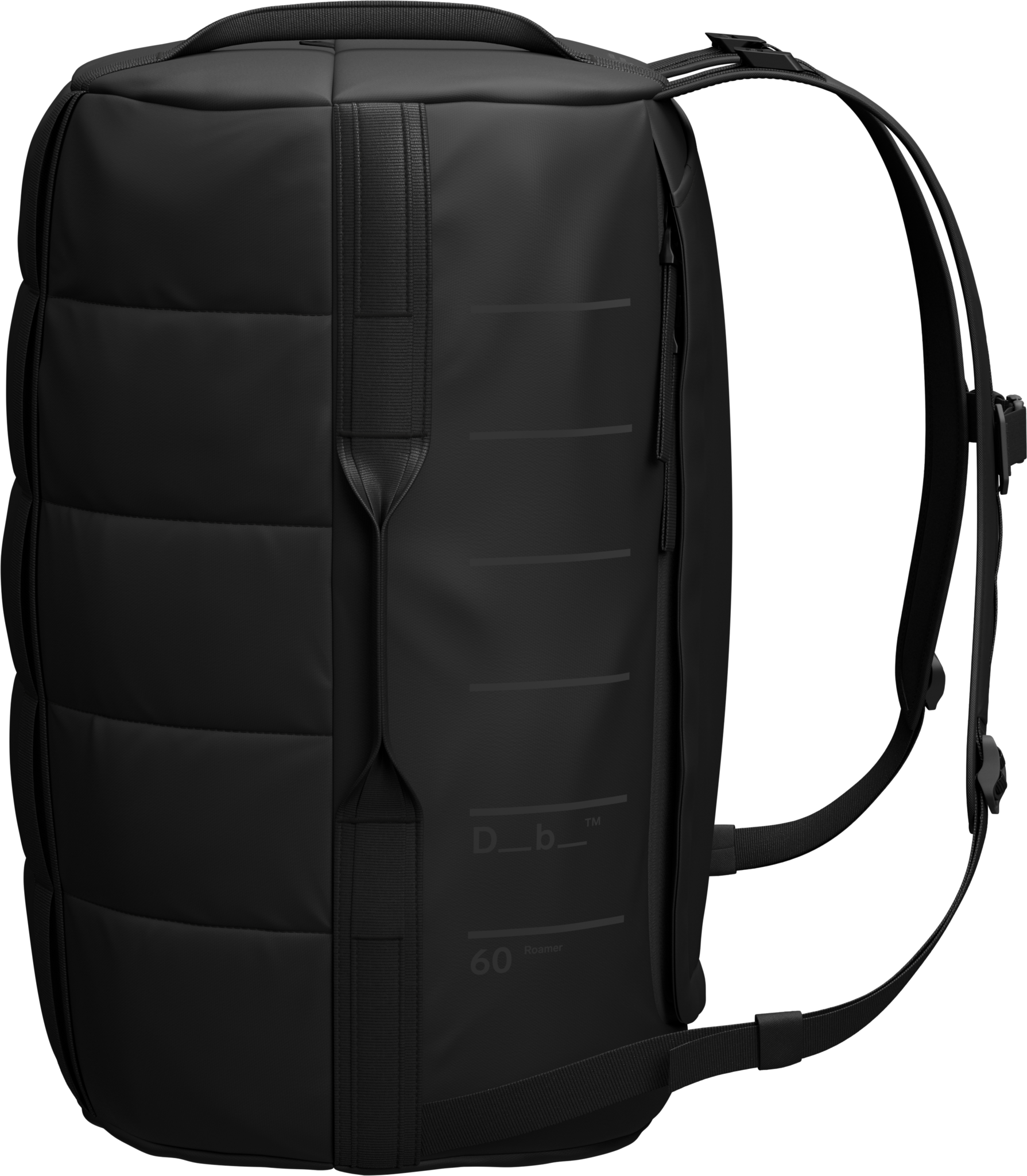 D_b_ Roamer Duffel, 60L, Alternate, color, Black Out