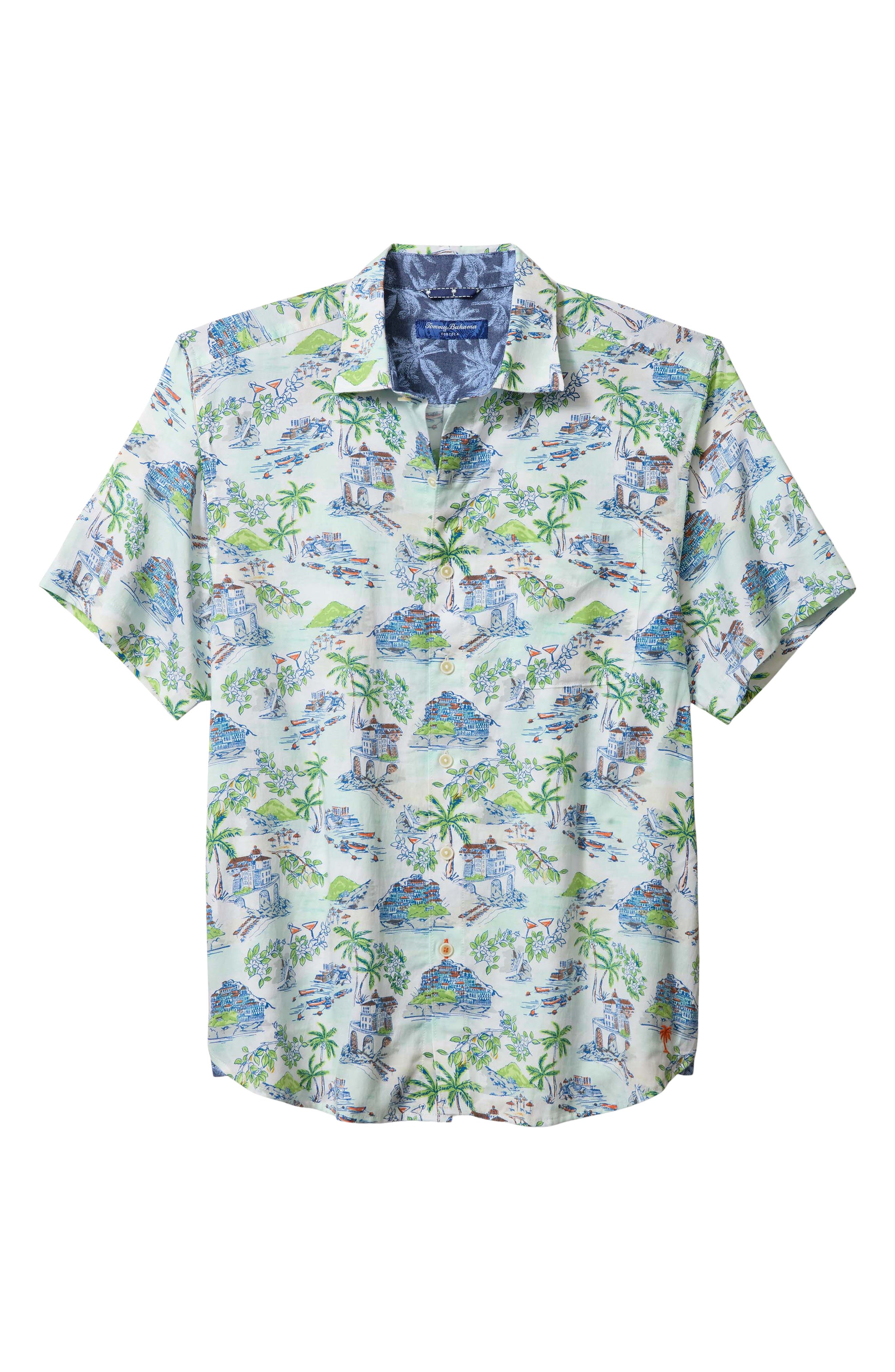 Tommy Bahama Tortola Paradise Isle Short Sleeve Button-Up Shirt