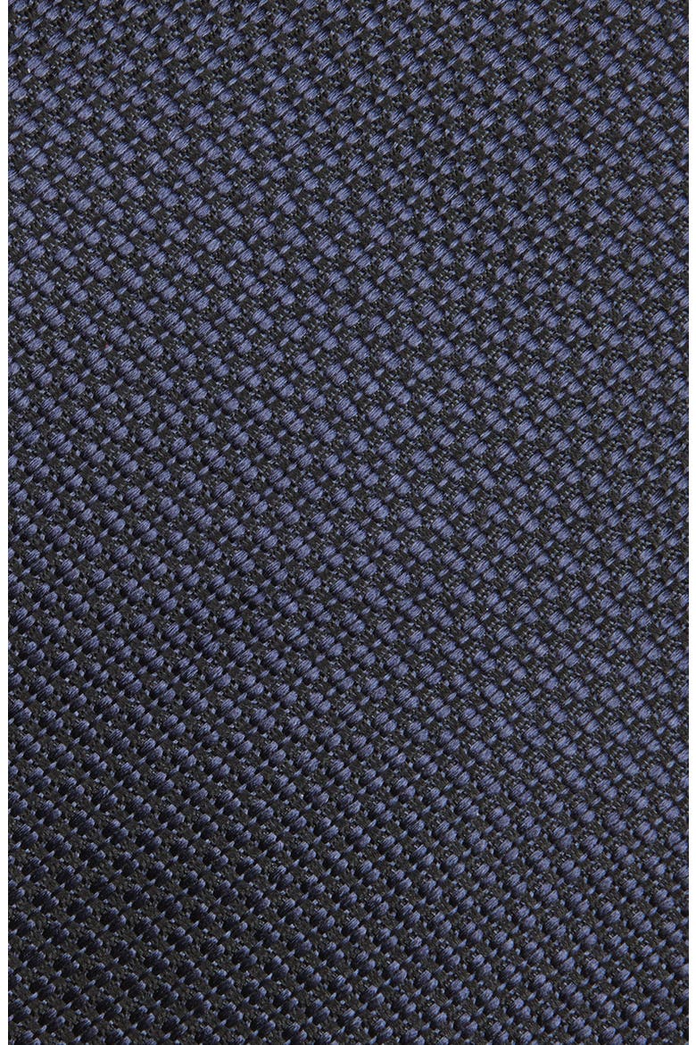 Silk Jacquard Tie, Alternate, color, DARK BLUE