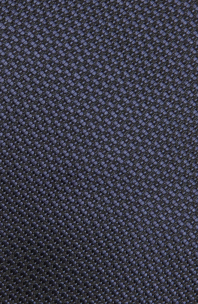 ZEGNA TIES Silk Jacquard Tie, Alternate, color, Dark Blue