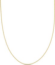 Bony Levy 14K Gold Rope Chain Bracelet, 1.5mm