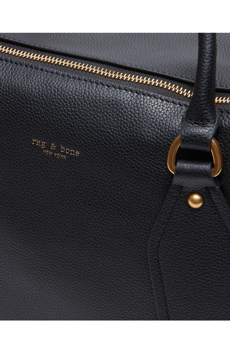 rag & bone Gramercy Medium Satchel Bag, Alternate, color, Black