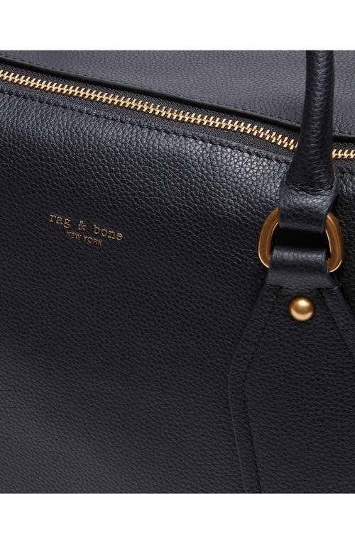 Rag & Bone Gramercy Medium Satchel Bag In Black