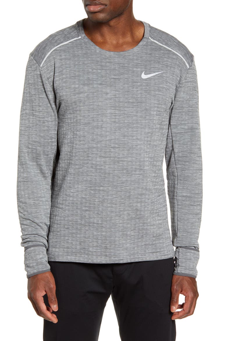 Sphere Element 3.0 Crew Top, Main, color, IRON GREY/ HEATHER/ GREY
