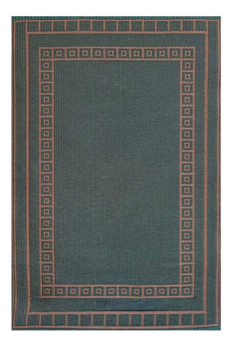 Border Hunter Sienna Rug, Main, color, hunter green
