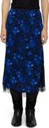 Zadig & Voltaire Jarvis Lace Trim Maxi Skirt