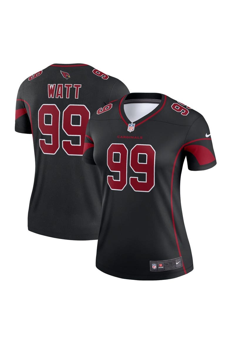 Women's Nike J.J. Watt Black Arizona Cardinals Legend Jersey, Alternate, color, Black