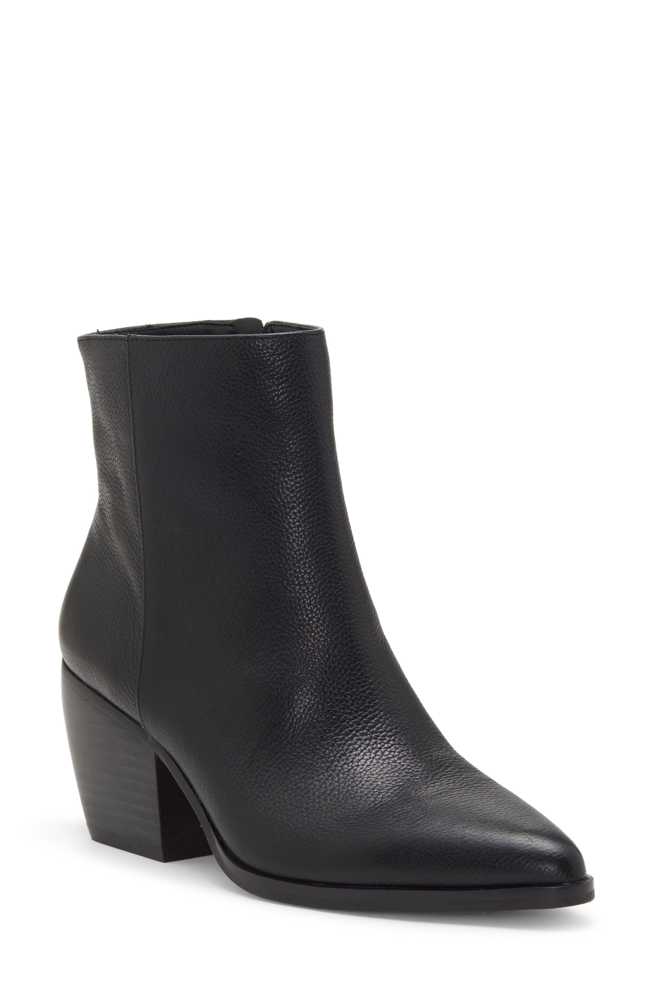 Enzo Angiolini Mabbin Block Heel Bootie, Main, color, 