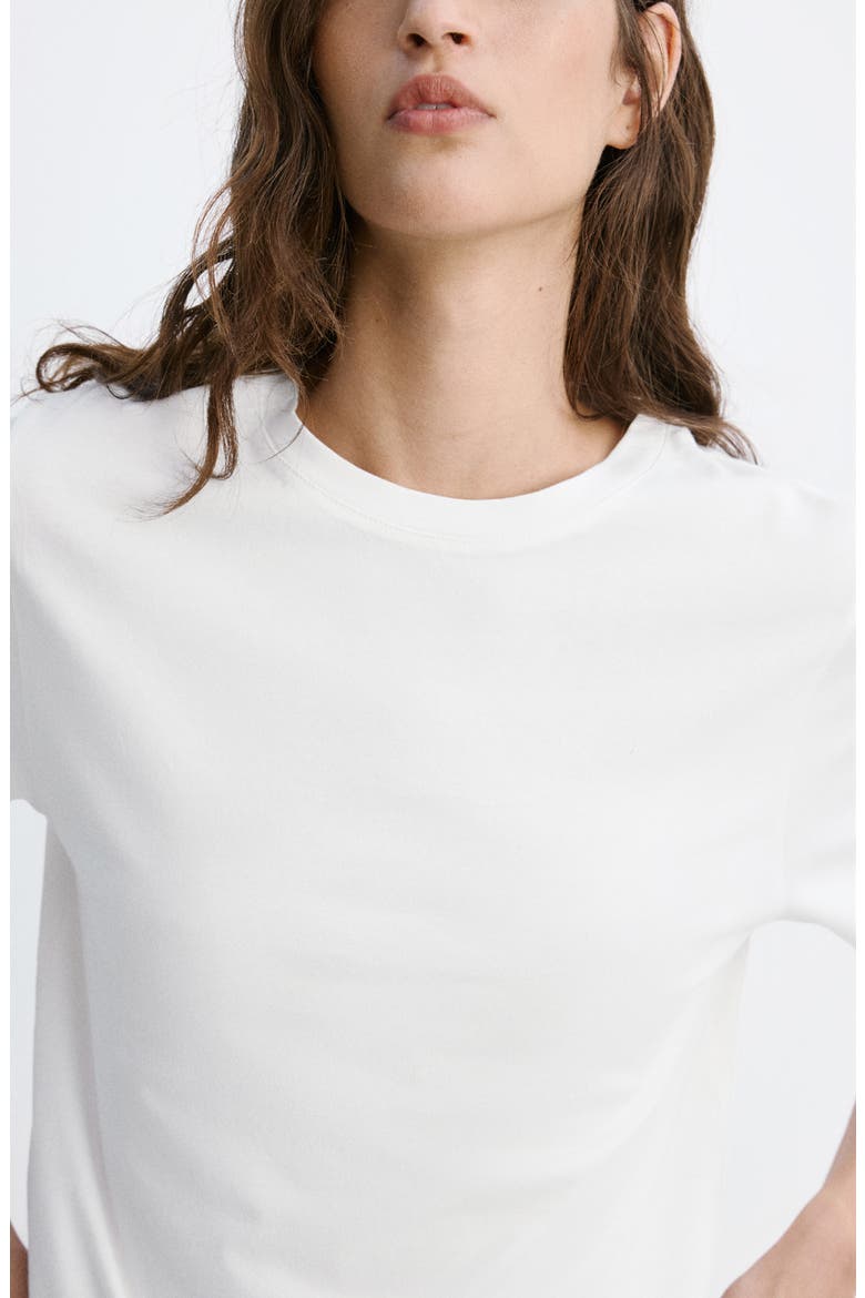 Open Stitch Top, Alternate, color, WHITE